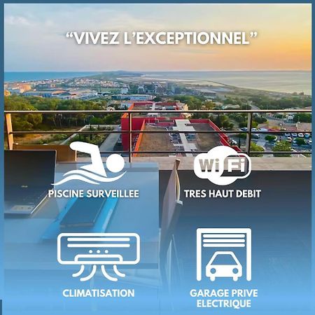 Luxueux T3 Piscine Et Vue Somptueuse Apartment Sete Exterior photo